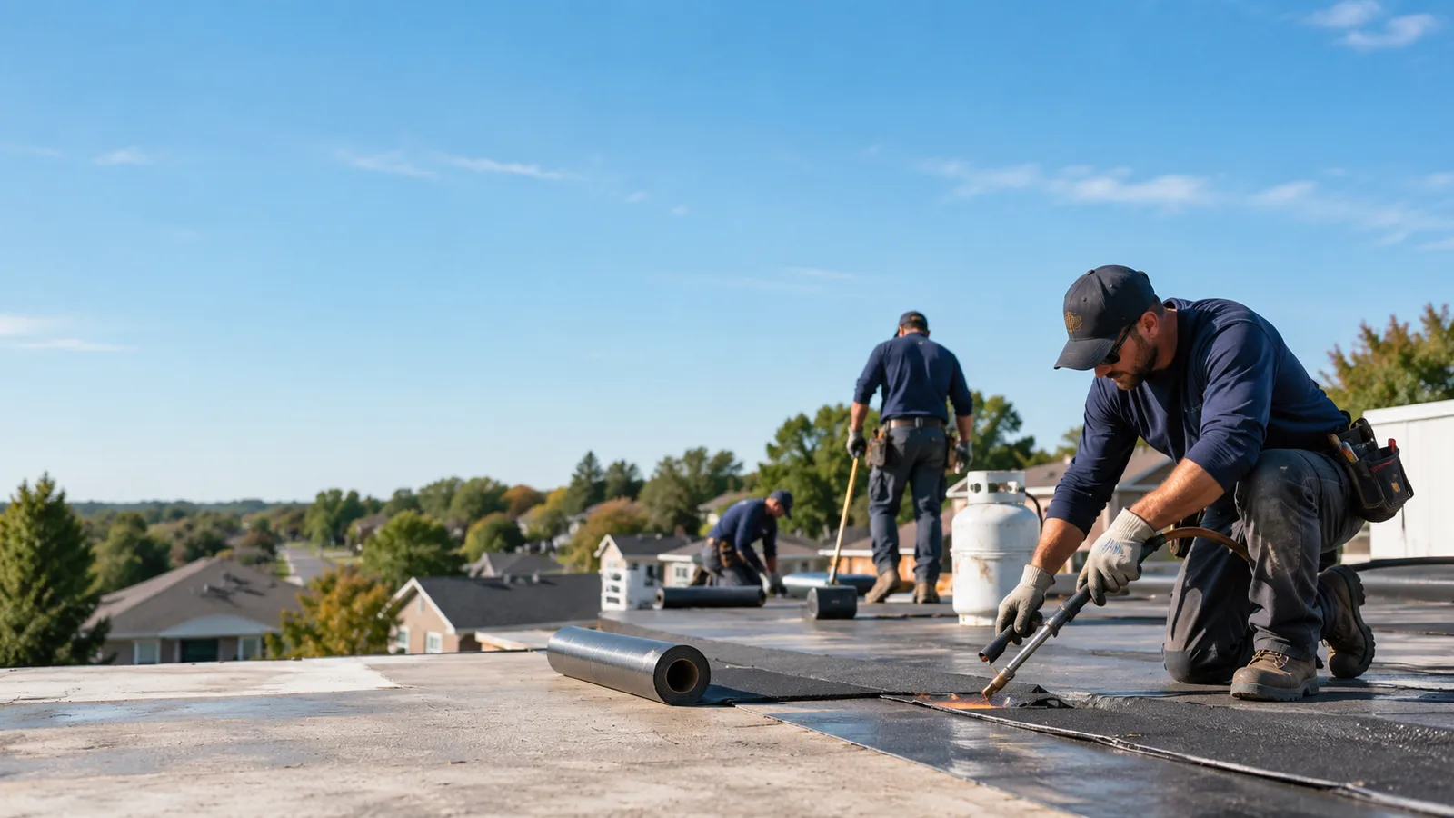 Flat Roof Leak Repair providers in Wolf Lake, IL